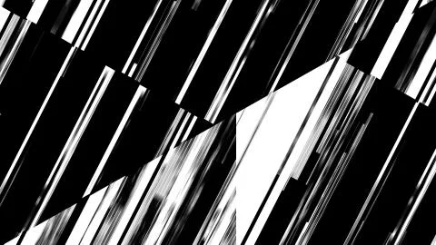 3D rendering of an abstract strict futuristic and stylish composition Stock Illustration