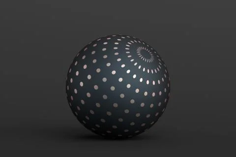 3D Rendering of Abstract Surface Stock Illustration