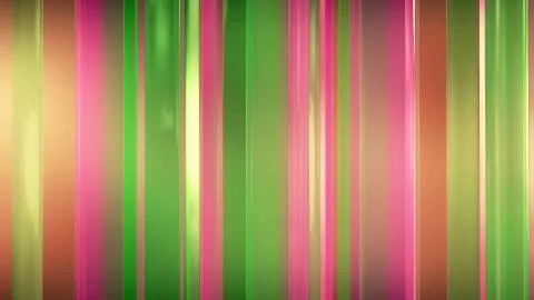 3D rendering of abstract thin glass panels in space. Panels shine and reflect Stock-Illustration