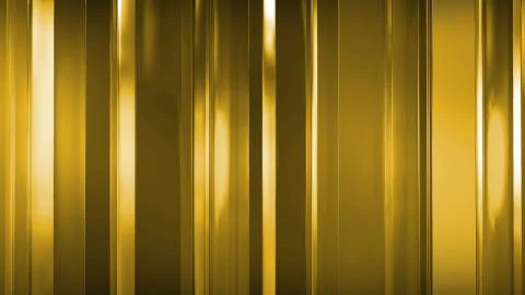 3D rendering of abstract thin glass panels in space. Panels shine and reflect Illustrazione stock