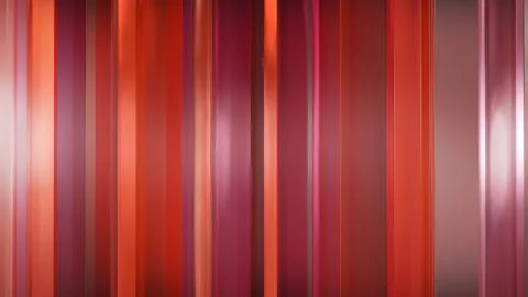 3D rendering of abstract thin glass panels in space. Panels shine and reflect Stock Illustration