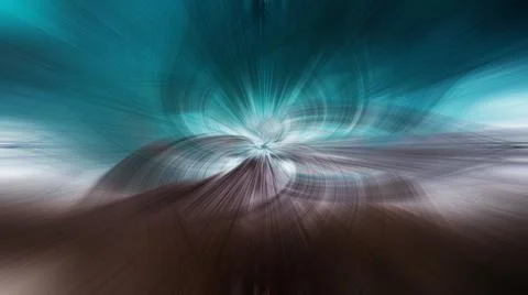 3D rendering of an abstract twisted light fibers effect wallpaper Stock-Illustration