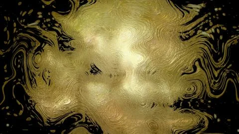 3D rendering of abstract twists and prominences from bright particles. Patter Stock Illustration