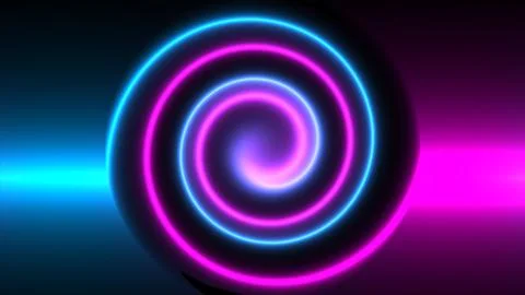 3d Rendering. Abstract violet, blue, black light pattern with the gradient. B Ilustración de archivo