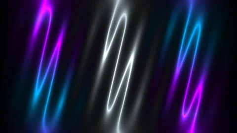 3d Rendering. Abstract violet, blue, black light pattern with the gradient. B Stock Illustration