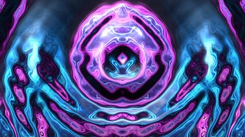 3d Rendering. Abstract violet, blue, black light pattern with the gradient. B Ilustración de archivo