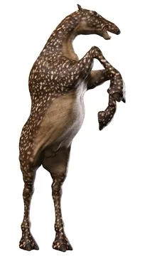 3D Rendering Alien Animal on White Stock Illustration