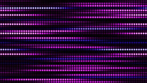 3D rendering amazing bright neon background of round lights Stock Illustration