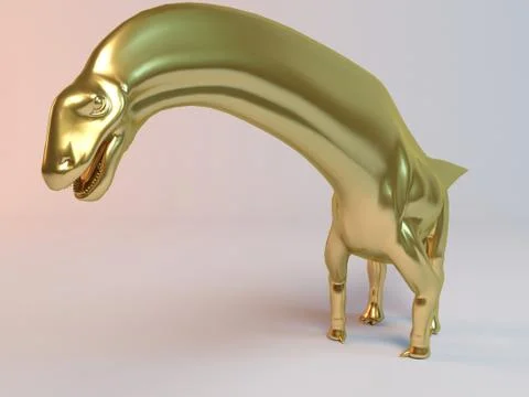 3d rendering of animal  inside a stage with high render quality to be used as Stock Illustration