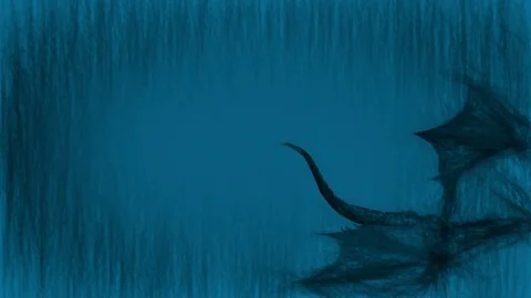 3D Rendering animation of mythology creature dragon. Stock Footage 80315618