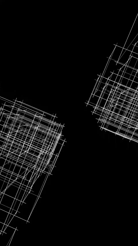 3d rendering architecture Stock Footage 308586215