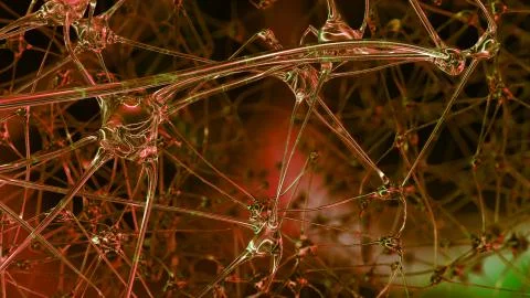 3D rendering of artificial intelligence Stock Illustration