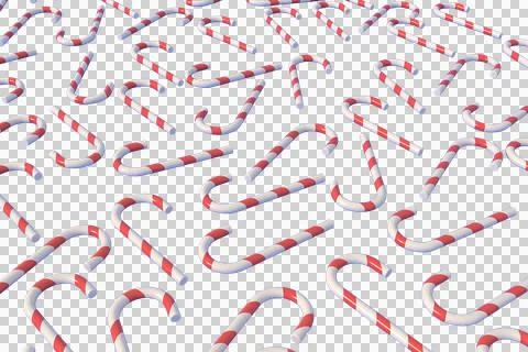 3d Rendering assect for Christmas or New year elements background with decora Stock Illustration