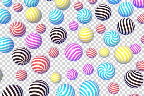 3d Rendering assect for Christmas or New year elements background with decora Stock Illustration