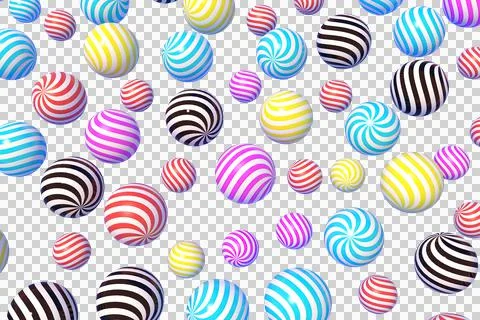 3d Rendering assect for Christmas or New year elements background with decora 库存插图