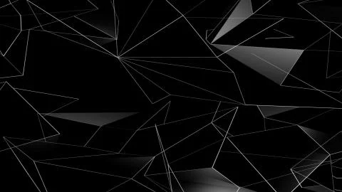 3D rendering background of abstract geometric triangles Stock Photos