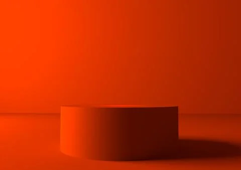 3D rendering background wall with lush llava display table 스톡 일러스트