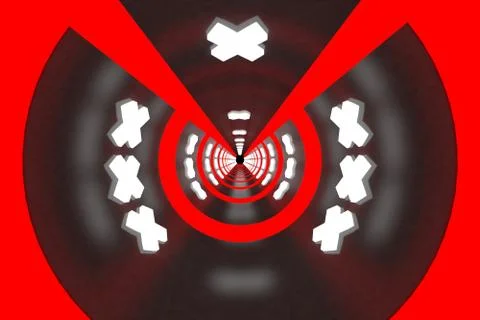 3d rendering of backgrounds abstract. 3d illustration of simple Geometric 库存插图