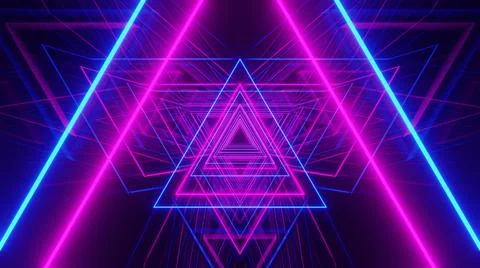 3D Rendering. Beautiful abstract wave technology background with blue shapes. Stock Illustration