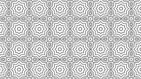 A 3d rendering of the beautiful seamless tile pattern background Stock Footage 202109332