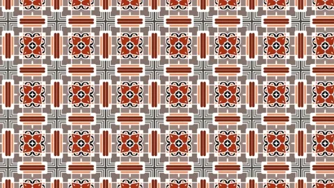 A 3d rendering of the beautiful seamless tile pattern background texture Stock Footage 202122975