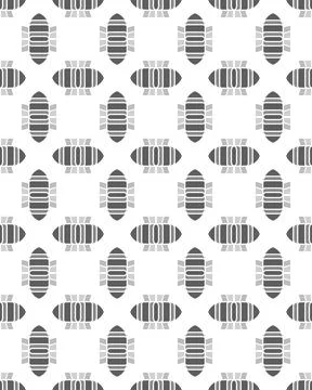 3d rendering of the beautiful seamless tile pattern background Stock Illustration