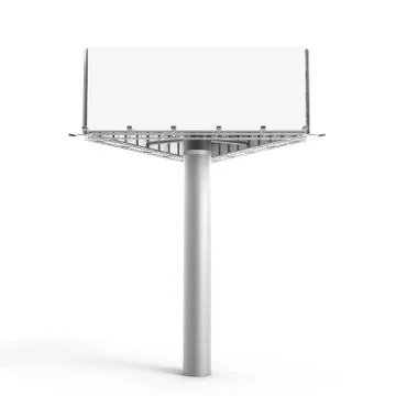3D rendering billboard Stock Photos