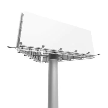 3D rendering billboard Foto stock