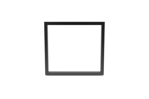 3D Rendering of Black Option Frame Stock Photos