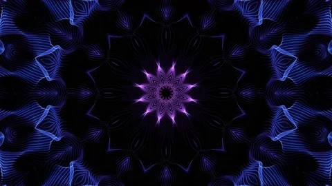 3D Rendering Blue Energy in Motion . Blue bright glowing space design tunnel. Stock Footage 188188175