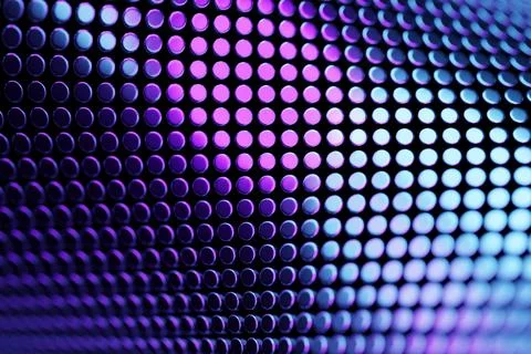 3D rendering.  Blue  geometric pattern.  Minimalistic pattern of simple shape Illustrazione stock