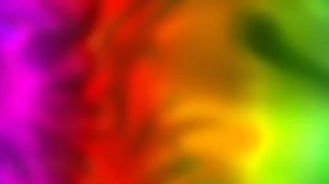3D rendering of a blurred neon gradient with wavy vibrations Illustrazione stock