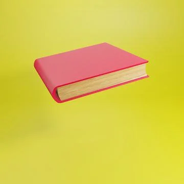 3d rendering book Stock Illustration