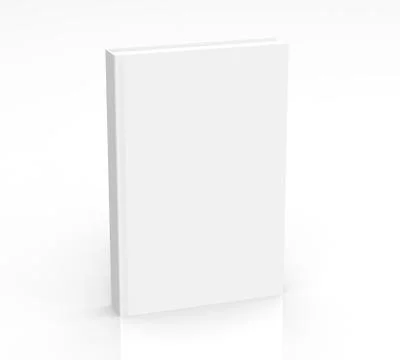 3D rendering book mockup Illustrazione stock