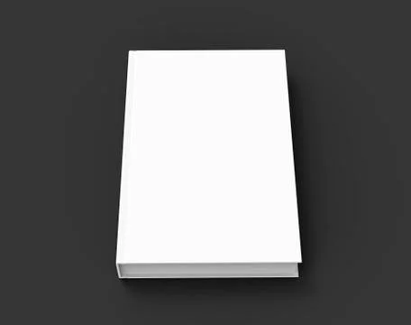 3D rendering book mockup Stock Illustration