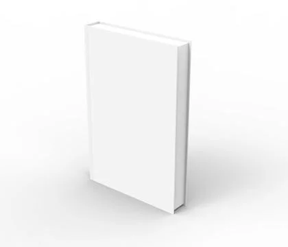 3D rendering book mockup Stock Illustration