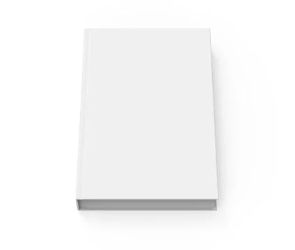 3D rendering book mockup Illustrazione stock