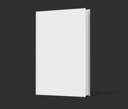 3D rendering book mockup Illustrazione stock