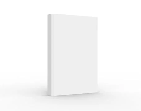 3D rendering book mockup Stock Illustration