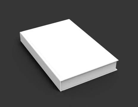 3D rendering book mockup Illustrazione stock