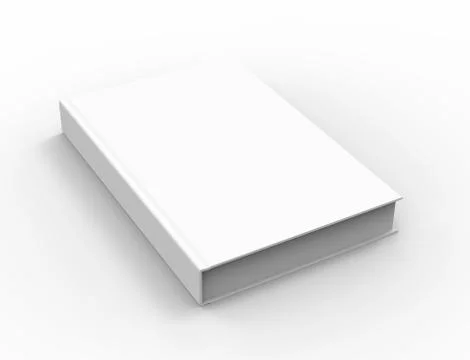 3D rendering book mockup Illustrazione stock