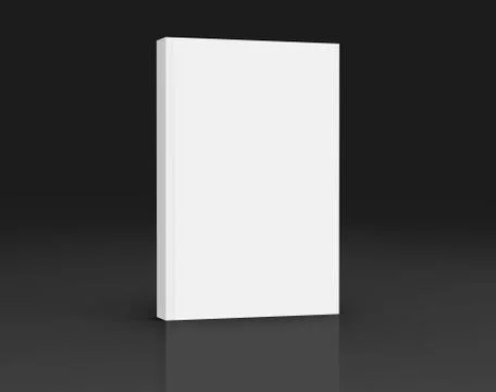 3D rendering book mockup Illustrazione stock
