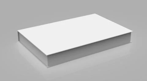 3D rendering book mockup Illustrazione stock