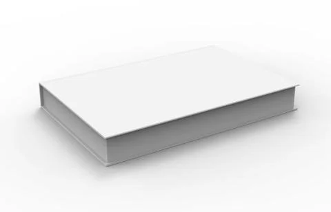 3D rendering book mockup Illustrazione stock