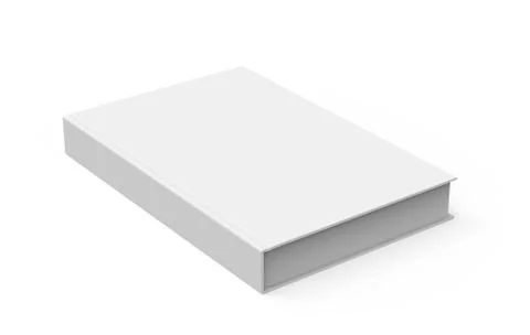 3D rendering book mockup Illustrazione stock
