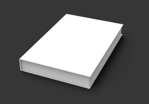 3D rendering book mockup Illustrazione stock