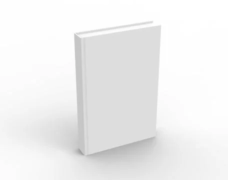 3D rendering book mockup Illustrazione stock