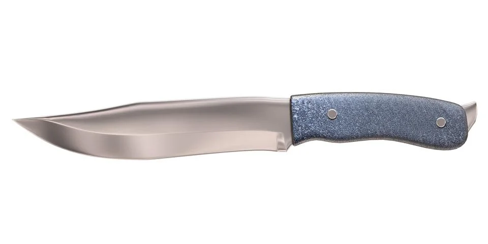 3d rendering bowie knife Stock Illustration