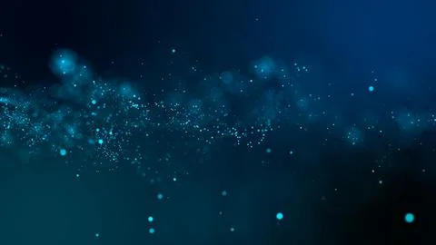 3D rendering of bright abstract cloud from particle structure イラスト素材