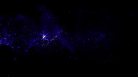 3D rendering of bright abstract cloud from particle structure Stock Illustration